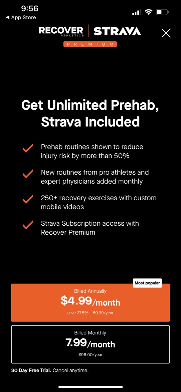 Recover Athletics