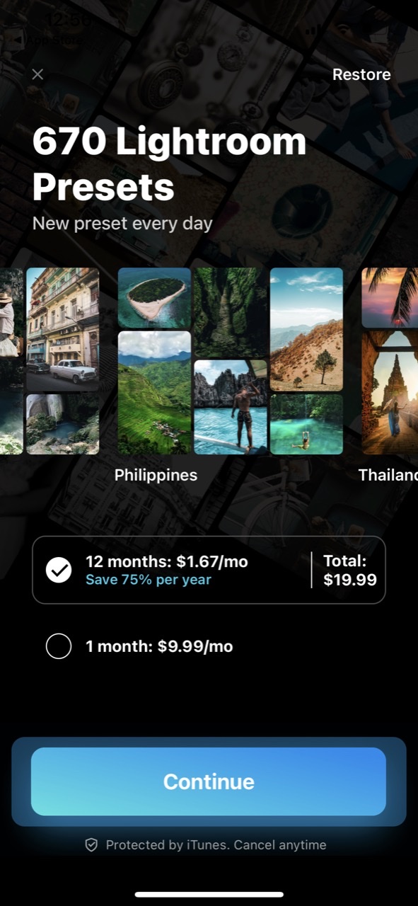 Presets for Lightroom - Vidl