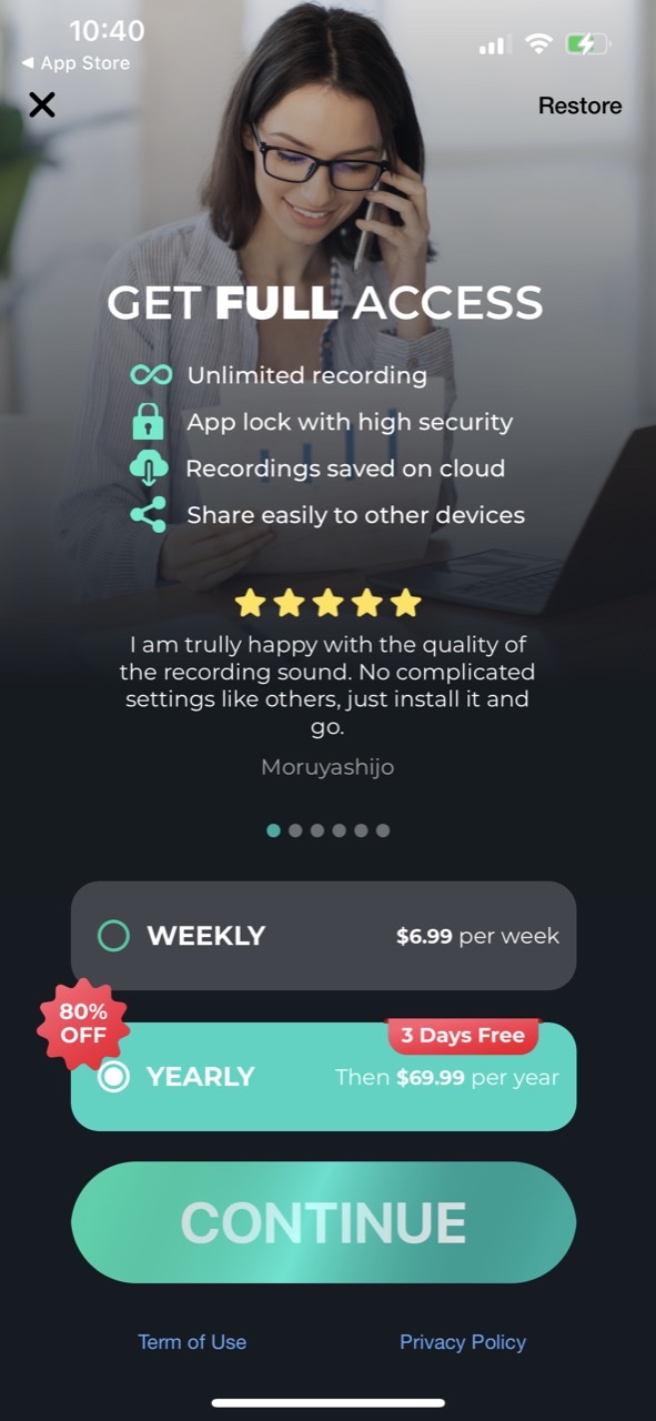 Call Recorder ◉ Free of Ads