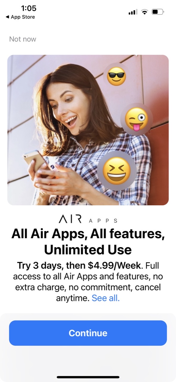 Fonts Air - Font keyboard