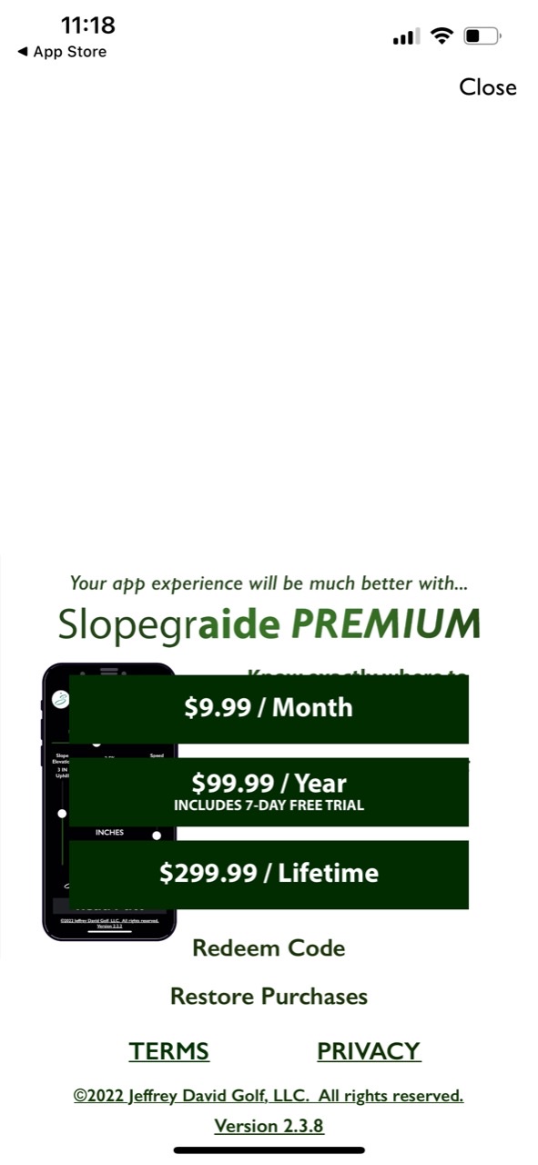 Slopegraide