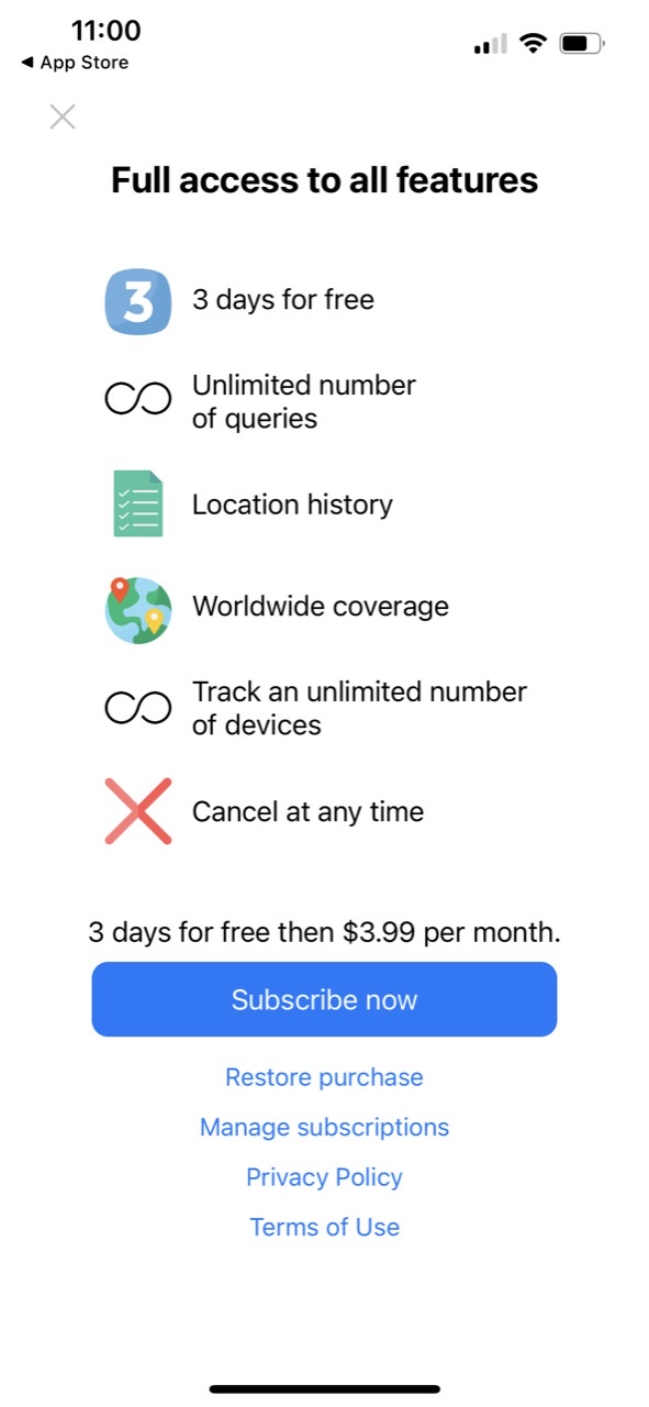 Phone number location tracker