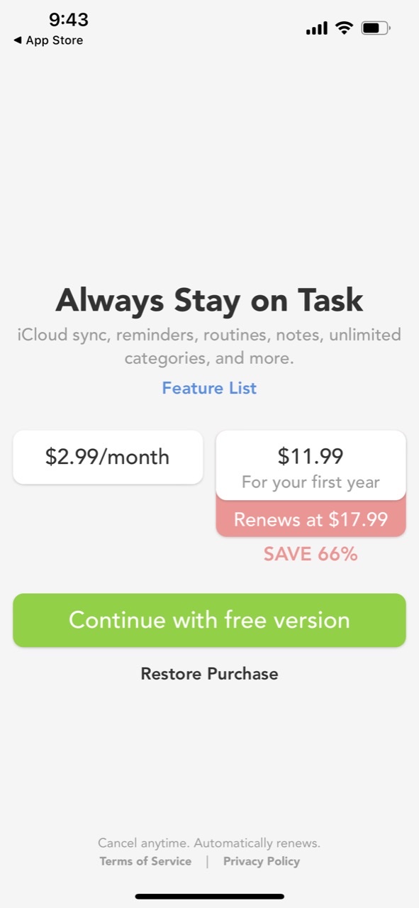 Smart Tasks - Lists Made Easy