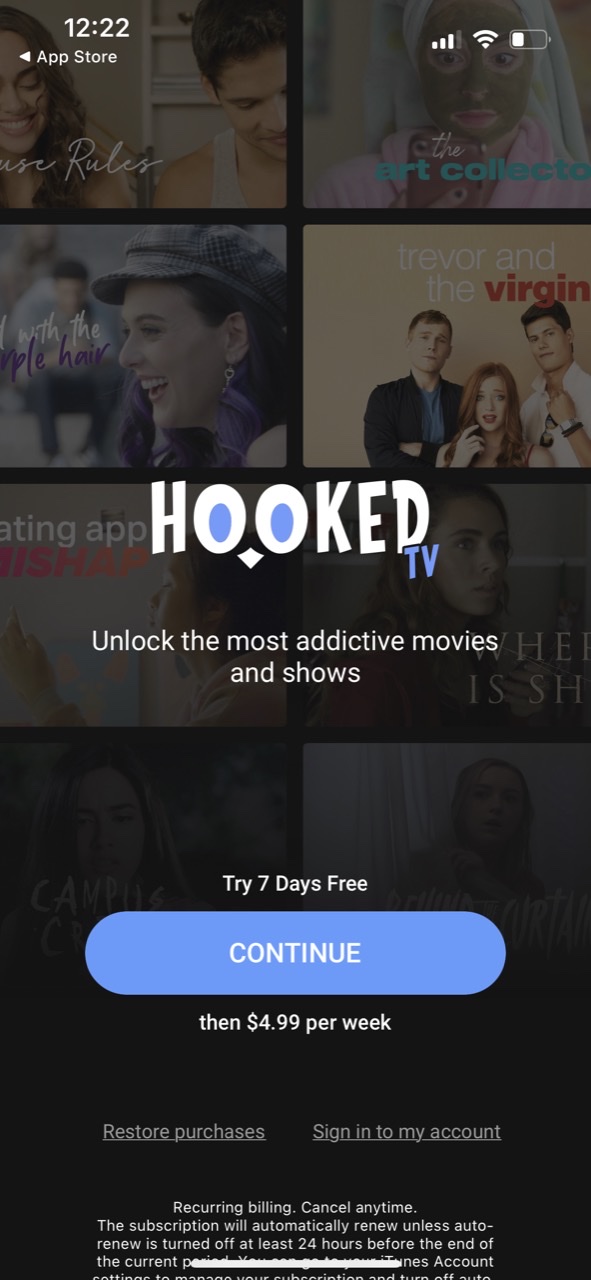 Hooked TV