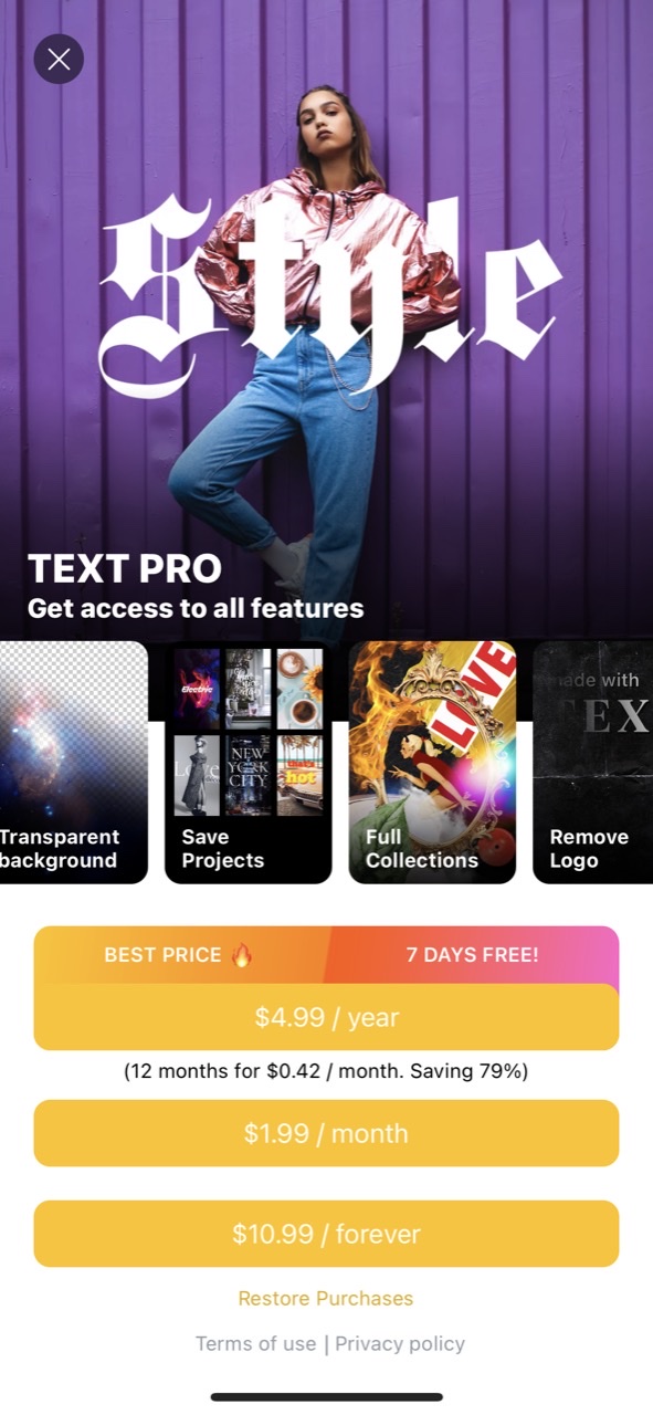 Add Text: Fonts story art font