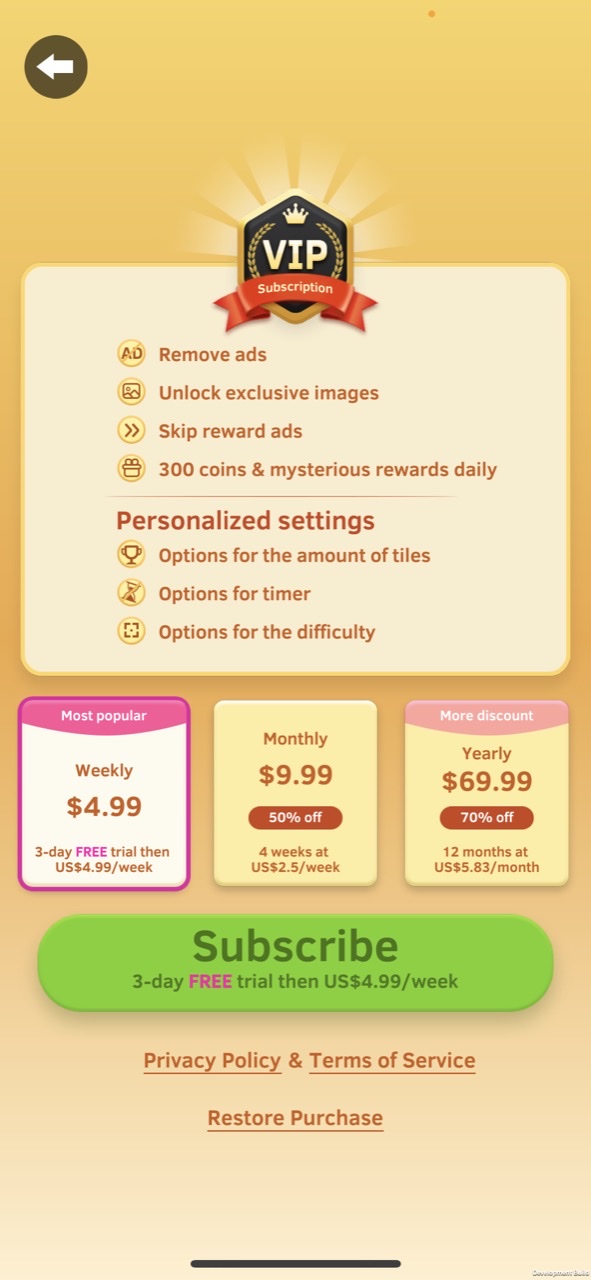 Onet 3D - Zen Tile Puzzle