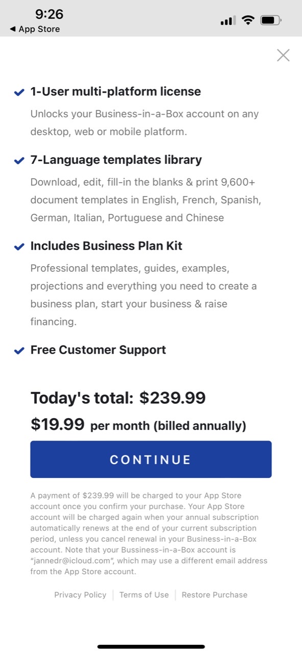 Business in a Box