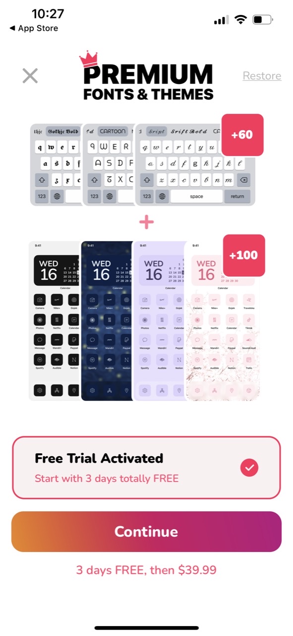 Fonts Keyboard: Cute Symbols
