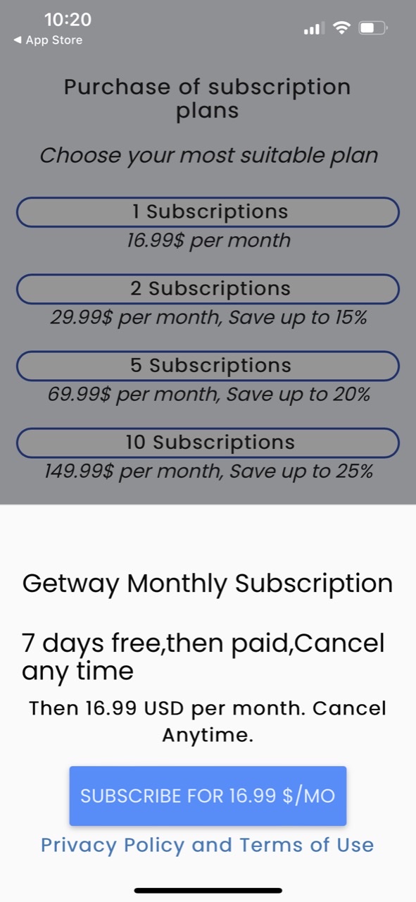 Route Planner - GetWay