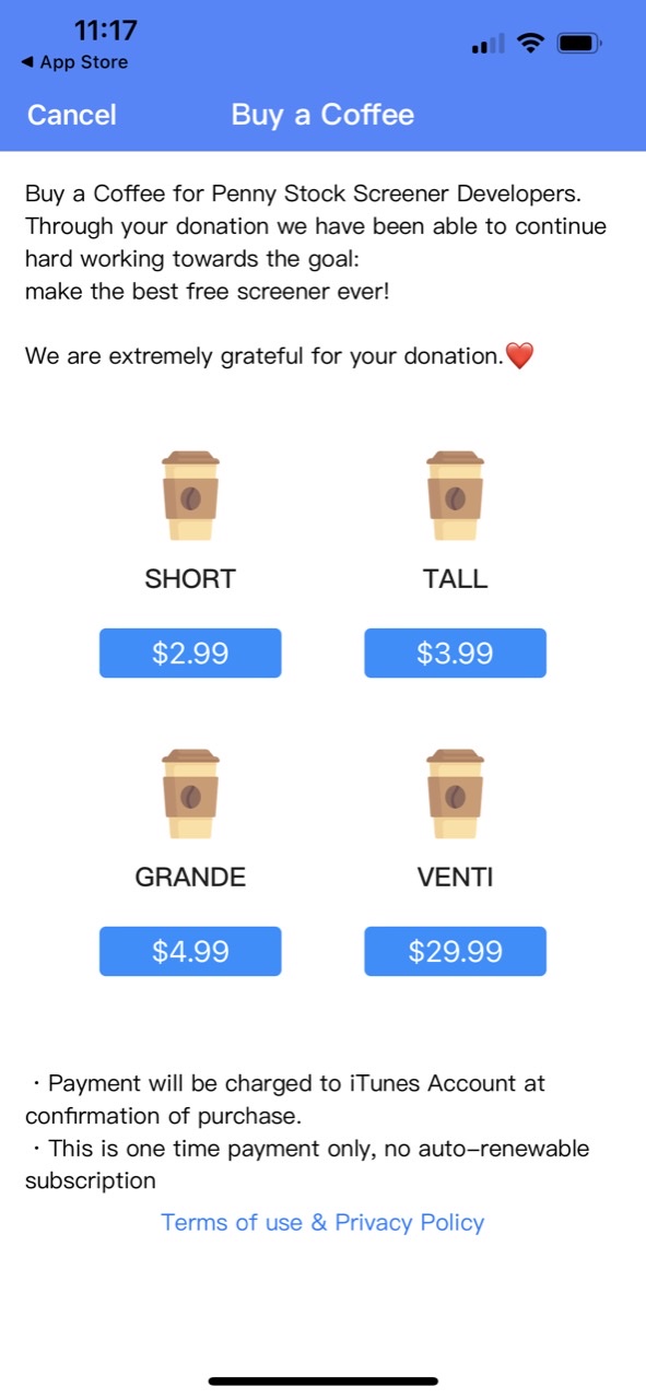 Penny Stocks Screener: Screens
