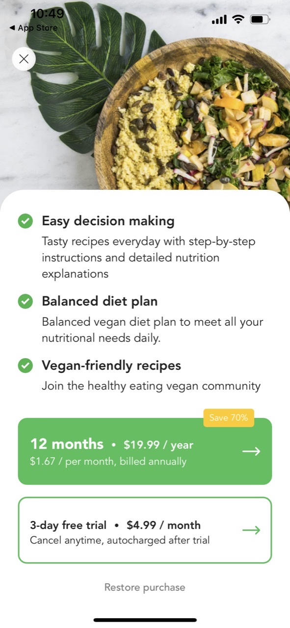 Vegan Recipes & Meal Plans