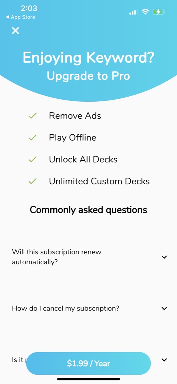 Password Party Game - Keyword