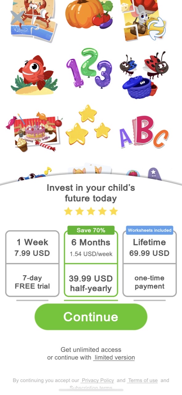 Keiki Learning games for Kids