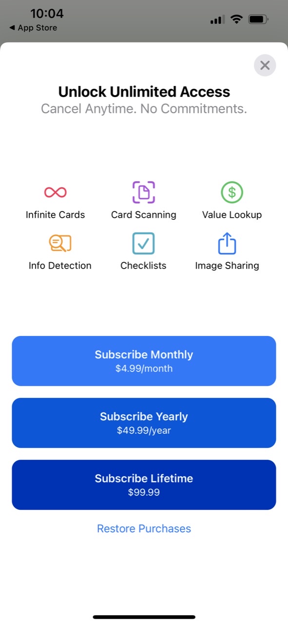 Cardstock: Sports Card Scanner