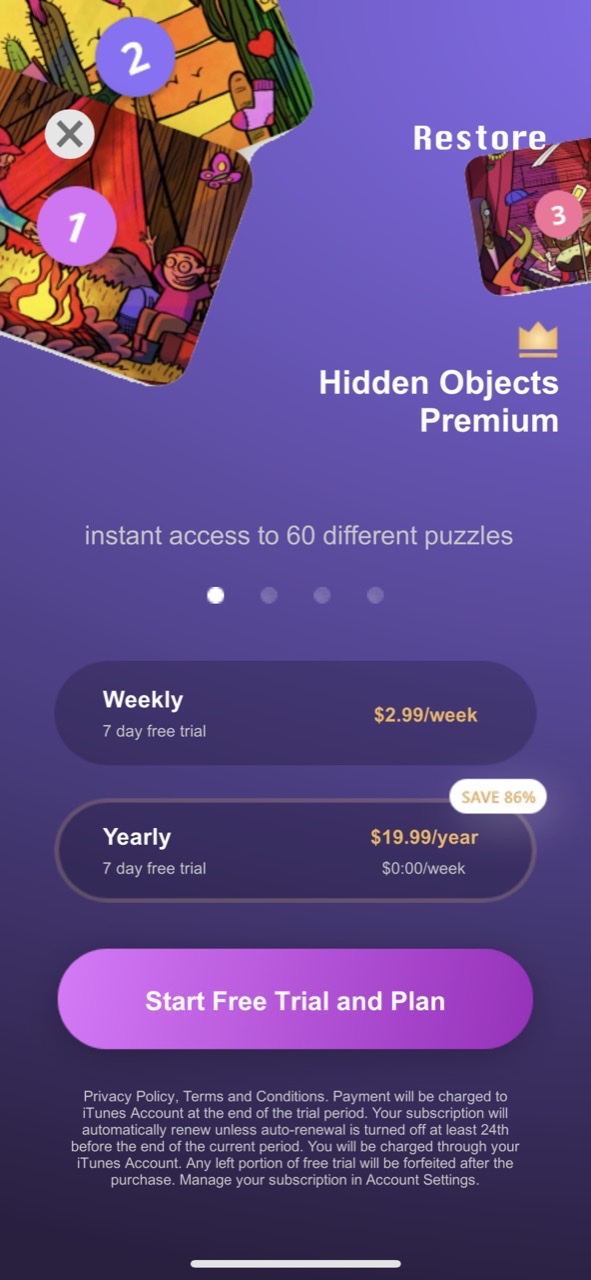 Hidden Objects! Find them all