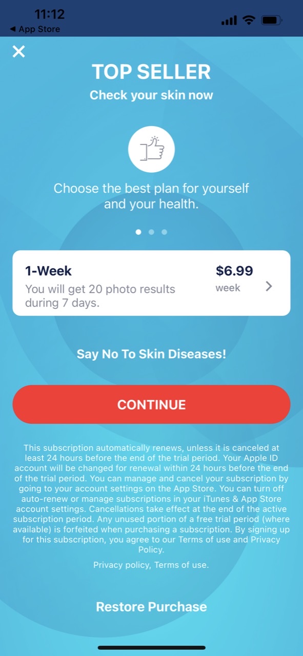 AI Dermatologist: Skin Scanner