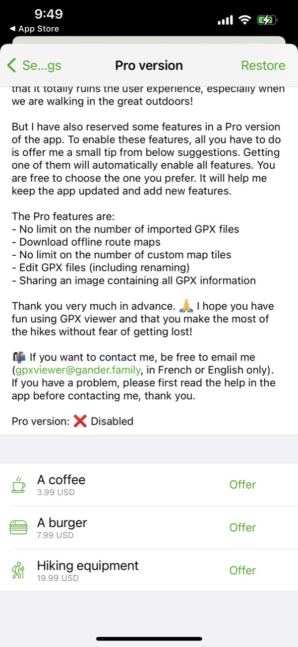 GPX viewer