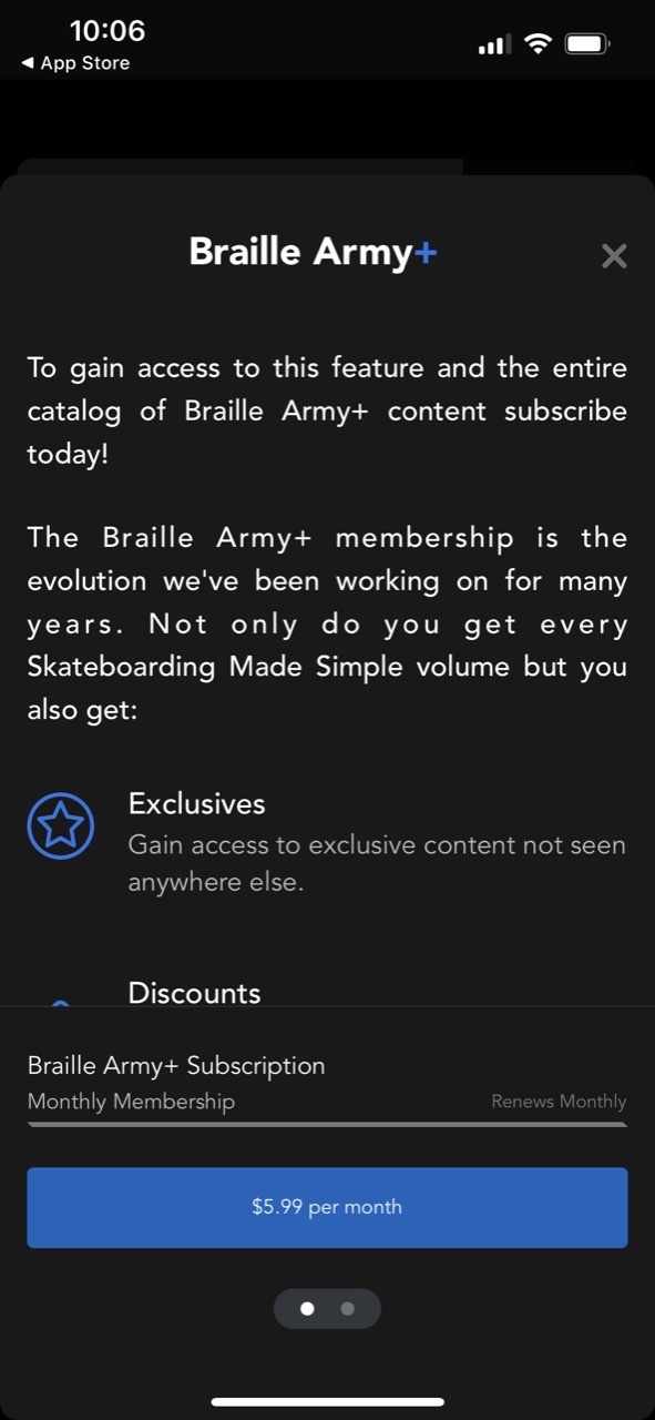 Braille Skateboarding