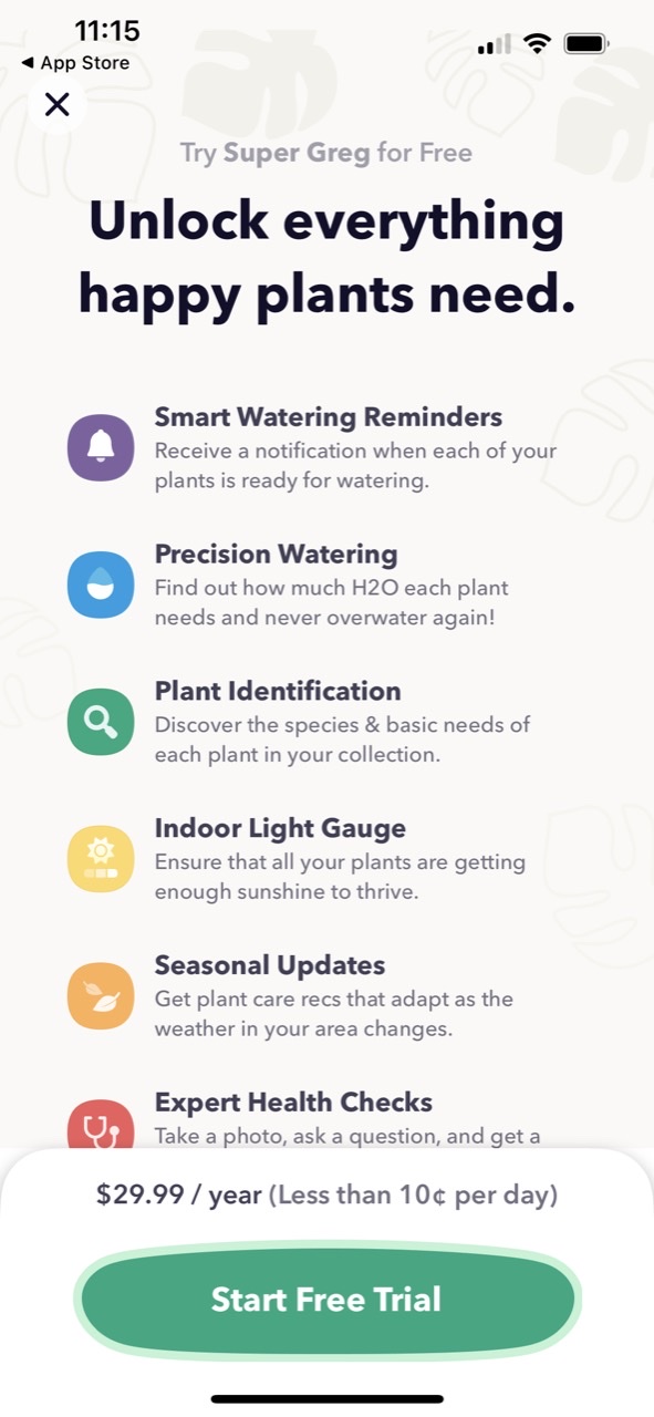 Greg: Plant Identifier & Care