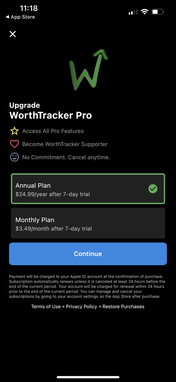 WorthTracker
