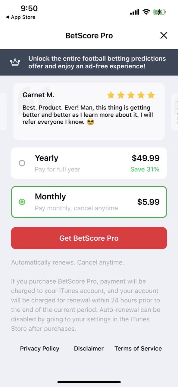 Soccer Betting Tips - BetScore