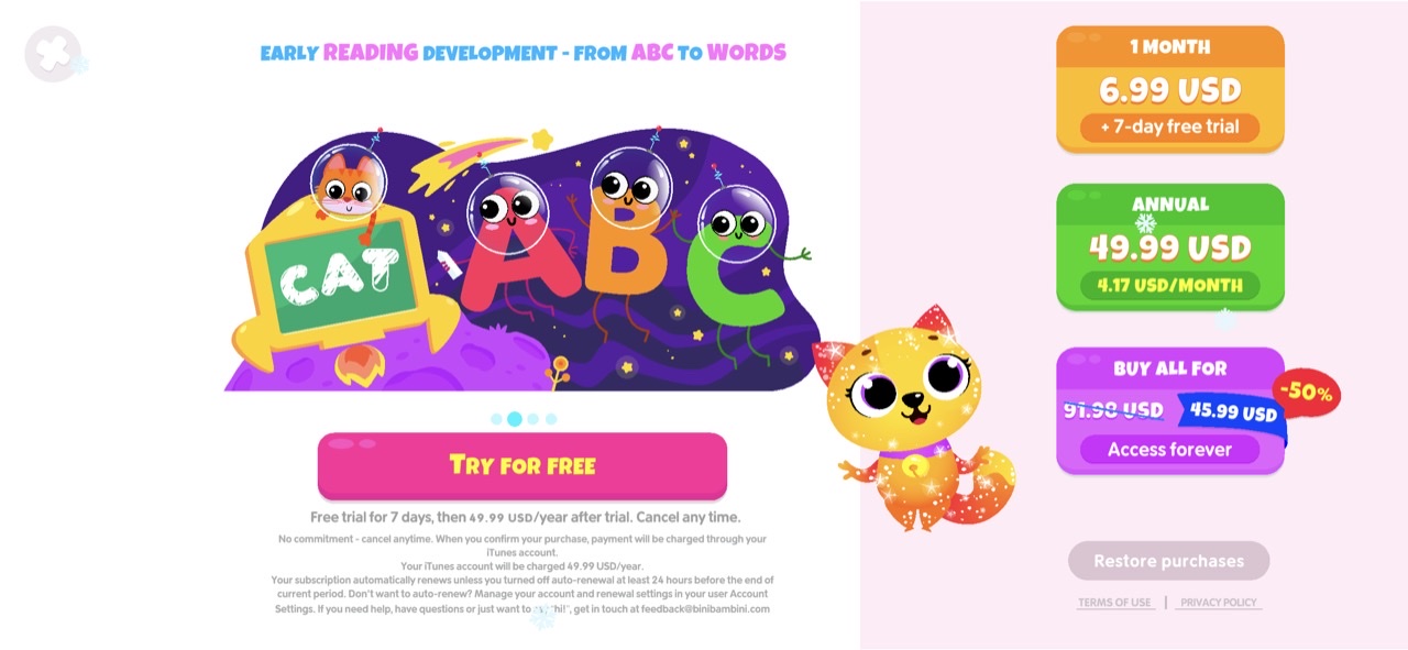 Bini Kids Educational Games