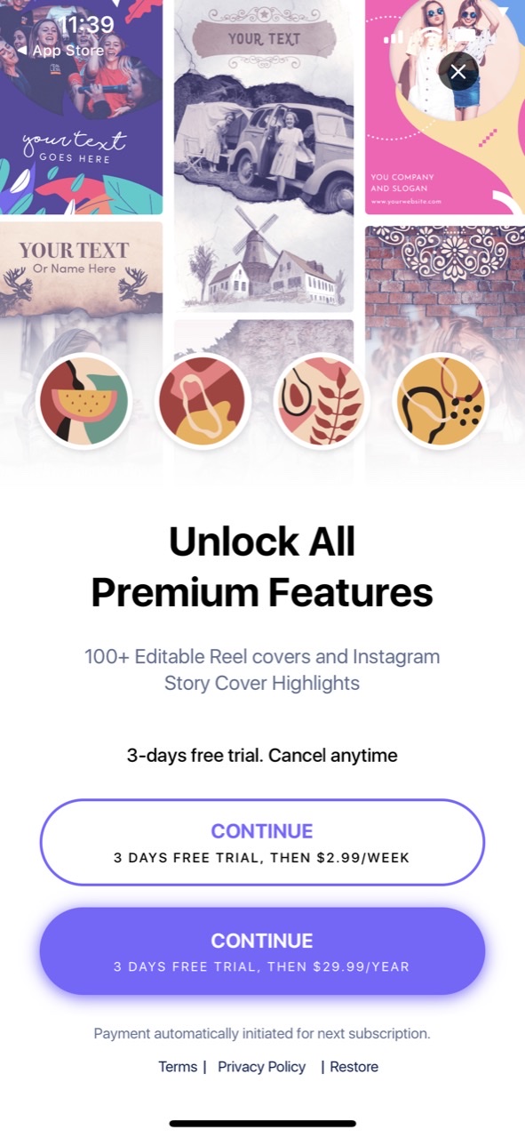 Cover Highlights + logo maker