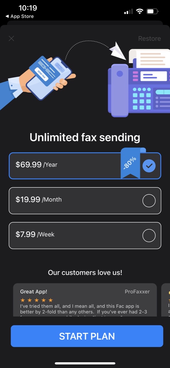 Fast Fax: Easy Mobile Faxing