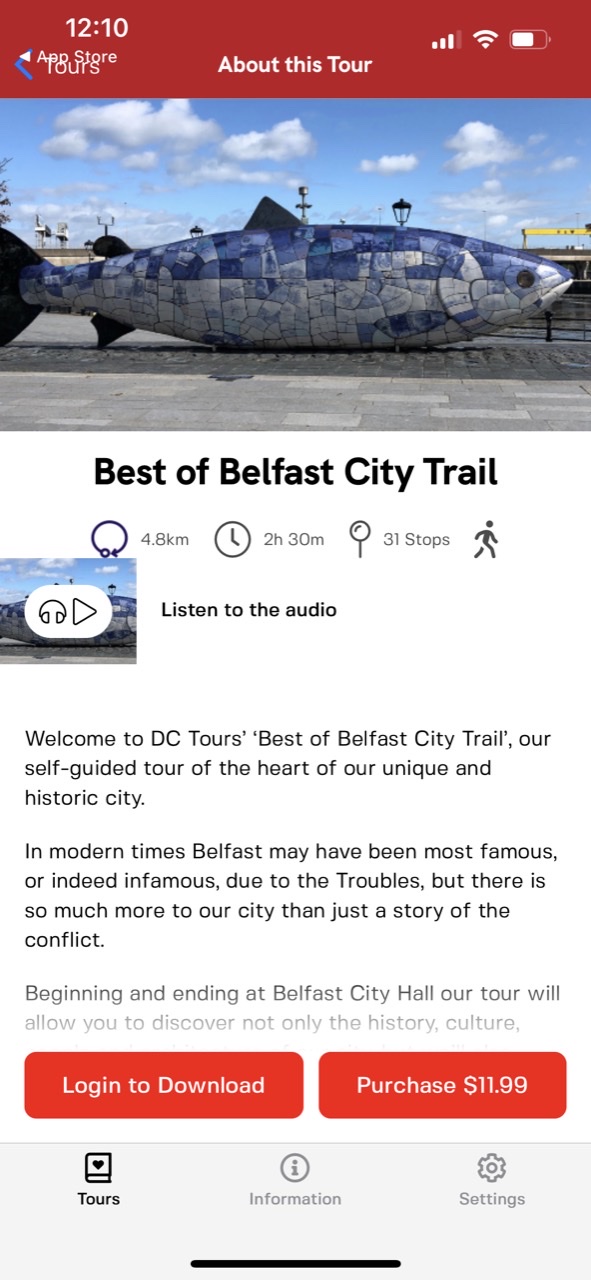 DC Tours Belfast