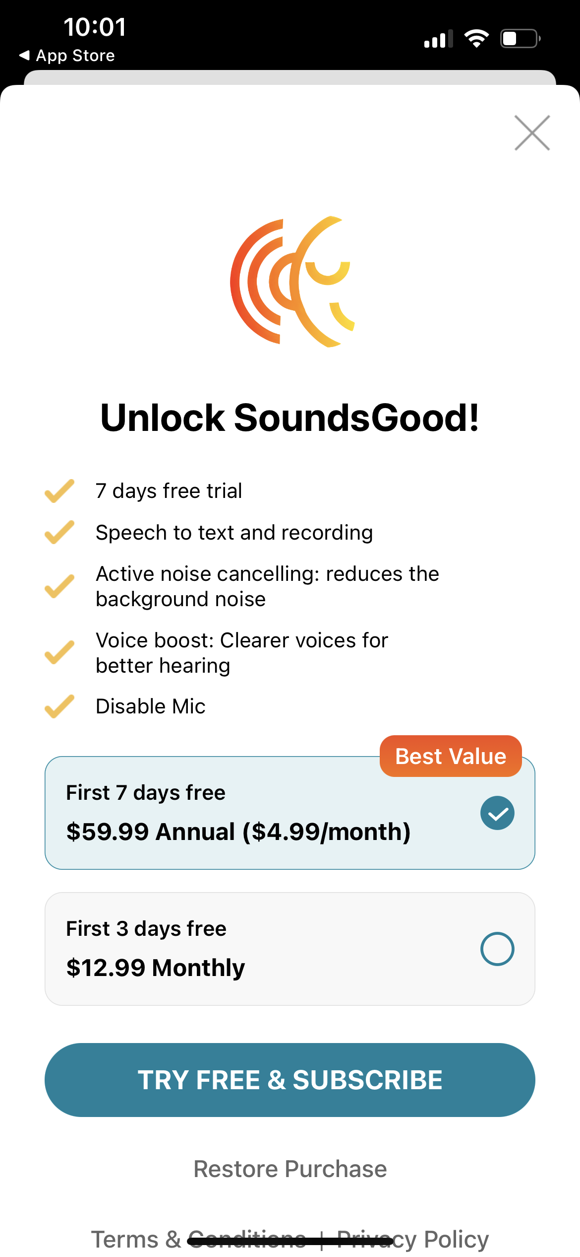 Sounds Good! Hearing Amplifier