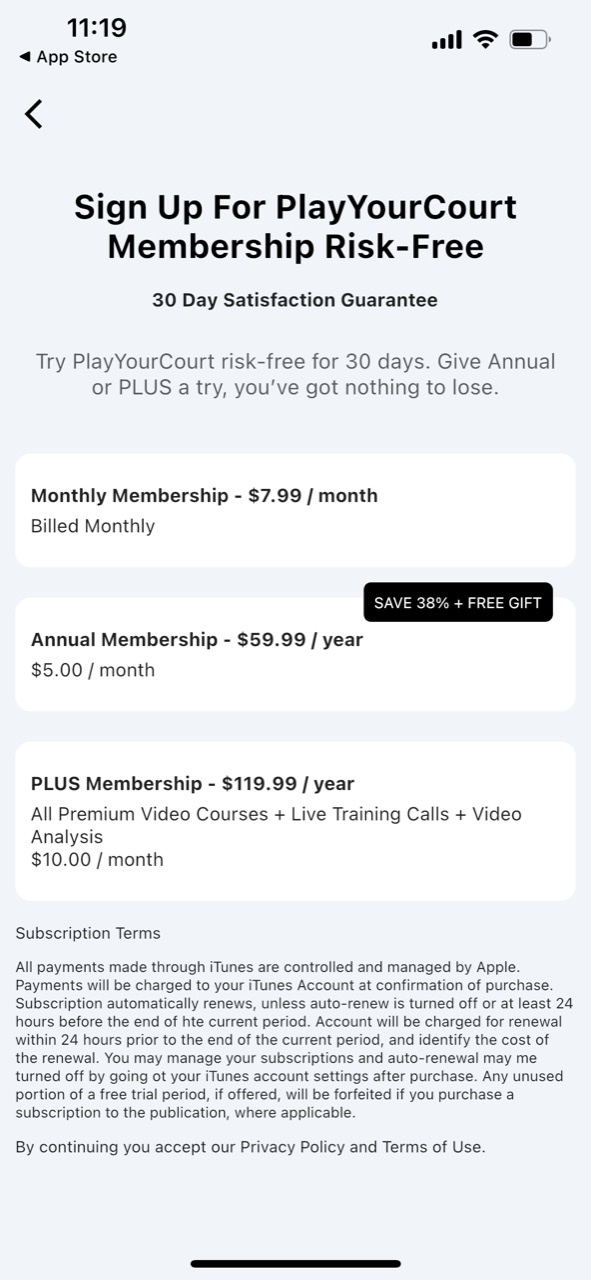 PlayYourCourt - Play Tennis