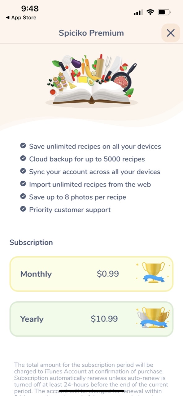 Spiciko Recipe Keeper