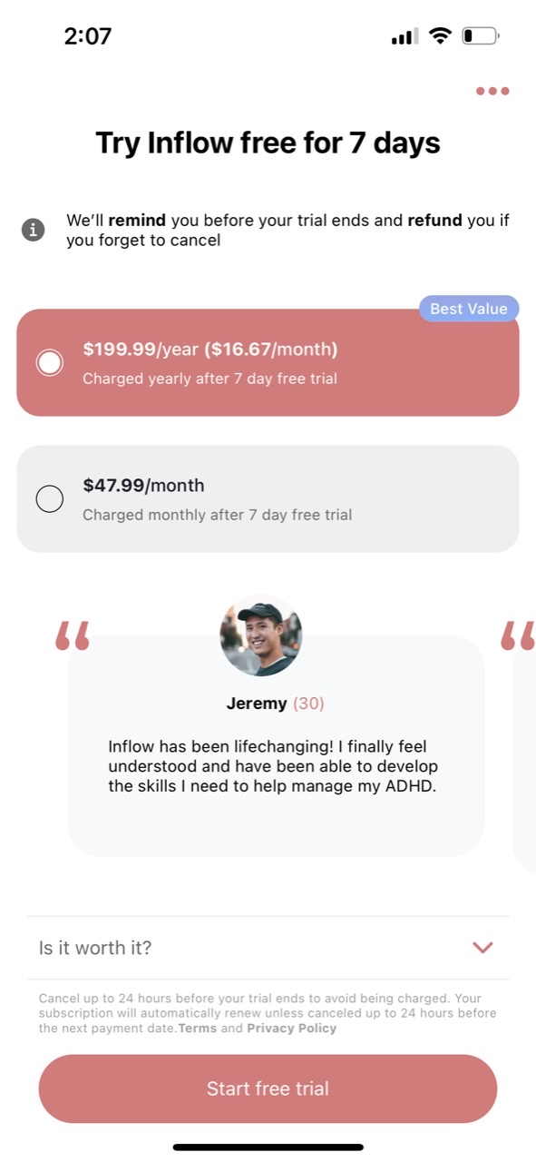 Inflow - Manage your ADHD