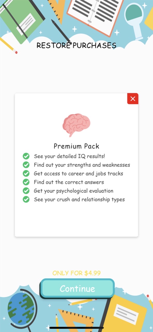 IQ Test for All: Brain Game