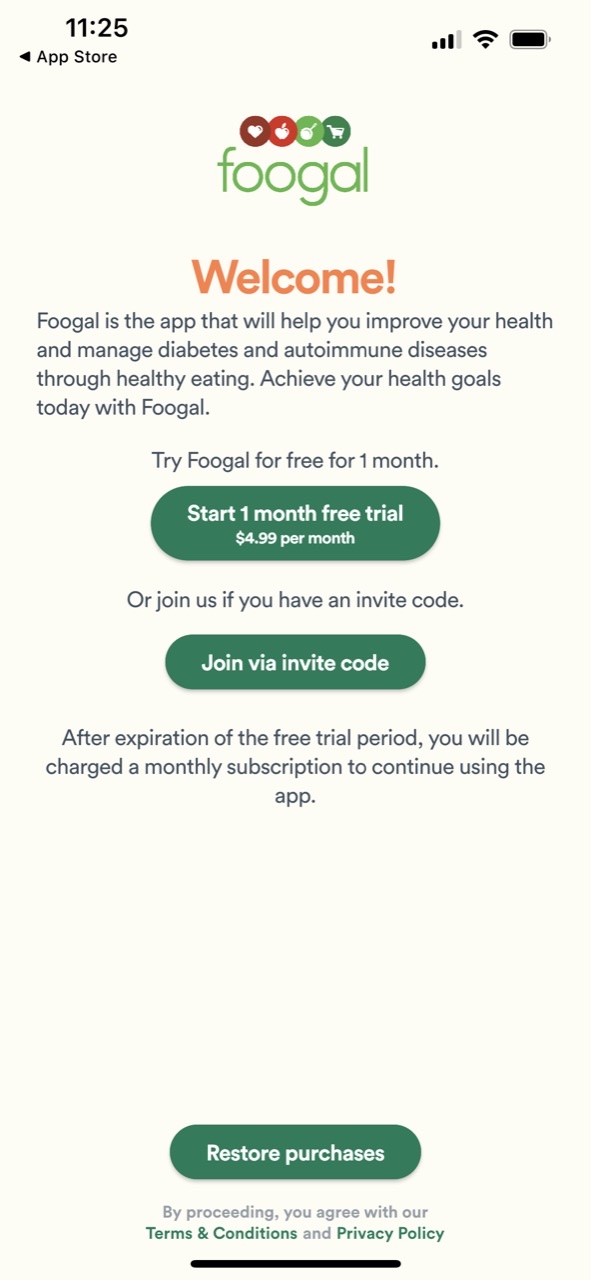 Foogal - Metabolic Health App