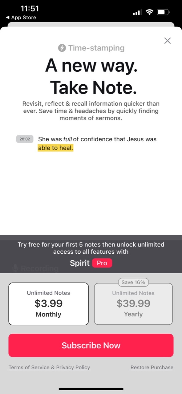 Spirit Notes: Christian Notes
