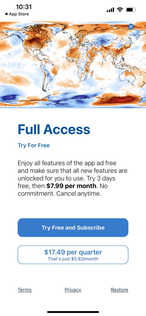 Weather and Climate Tracker