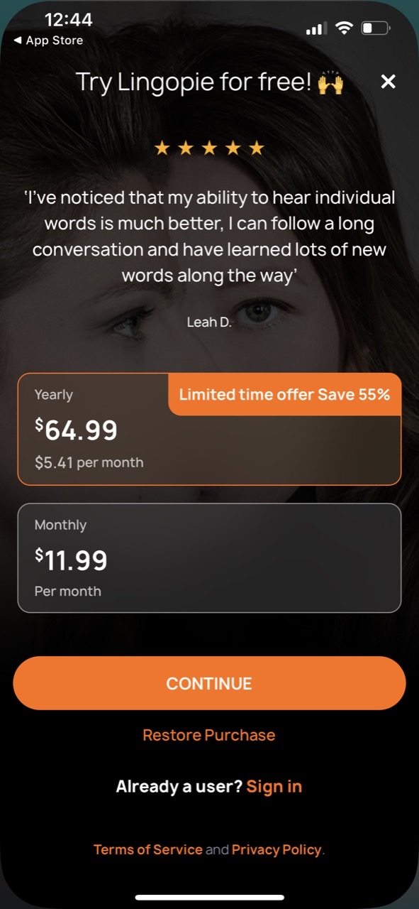 Lingopie: Learn a Language
