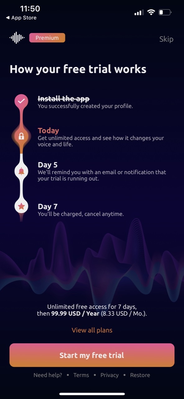 Vocal Image: AI Speaking Coach