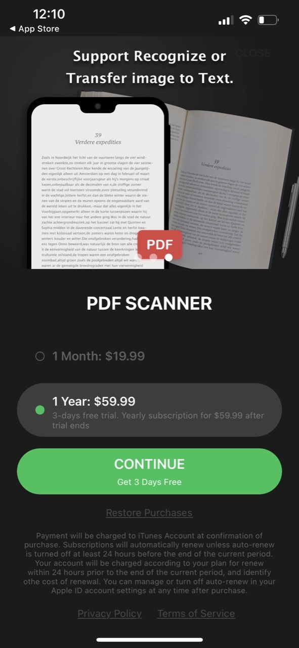 PDF Scanner Pro for Document