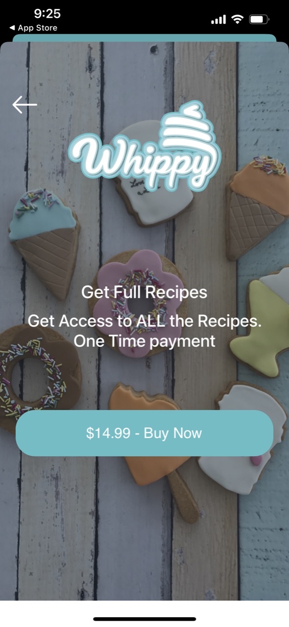 Whippy Baking App