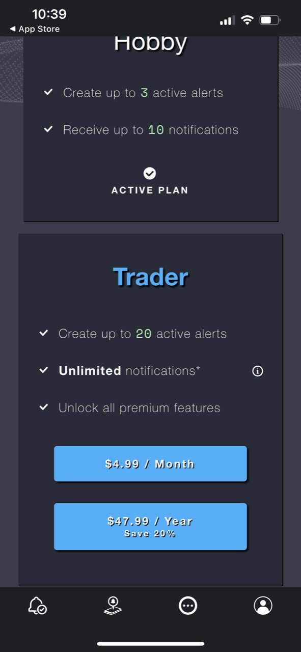 Cryptocurrency Alerting