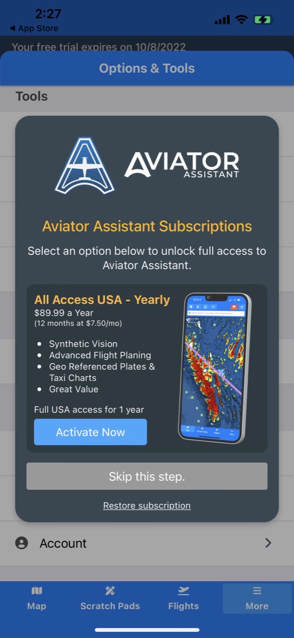 Aviator Assistant: Weather EFB