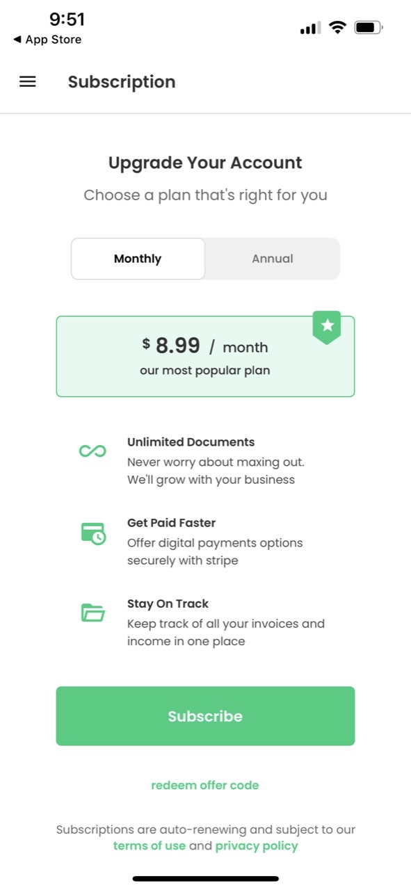 TrulySmall Business Invoices