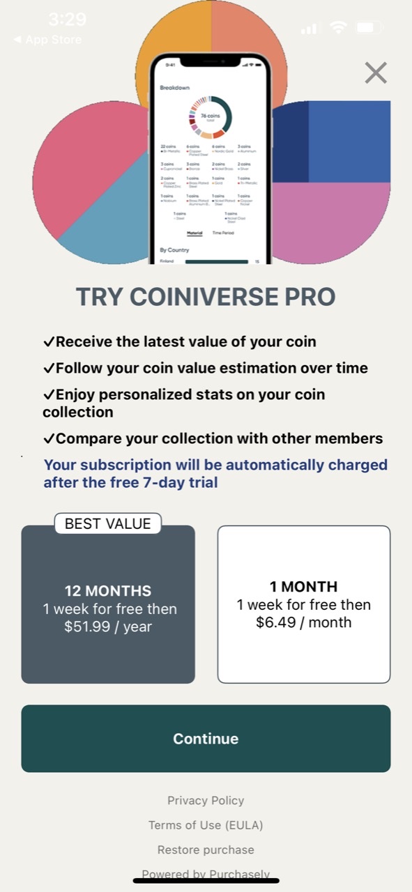 Coiniverse: collect coins