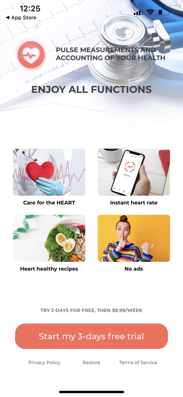 Heart Rate Monitor- Pulse BPM.