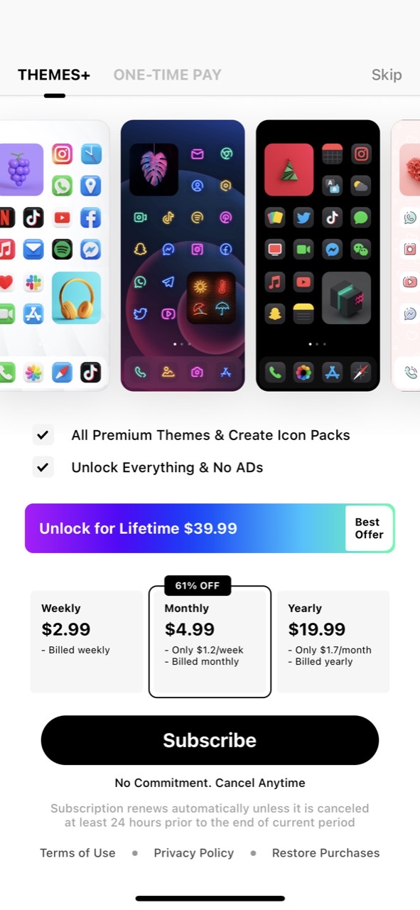 Home Screen Themes & Launcher