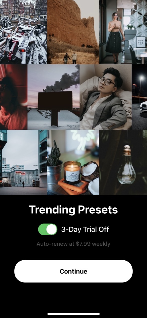 App Presets for Lightroom