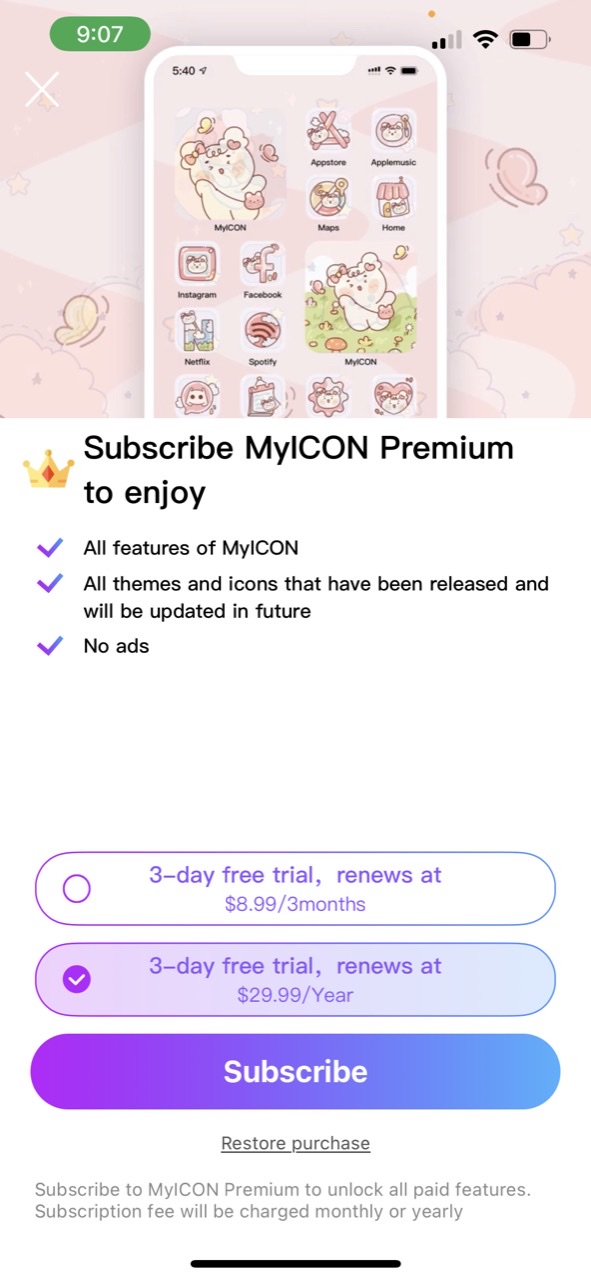 MyICON Changer – Icon Themer