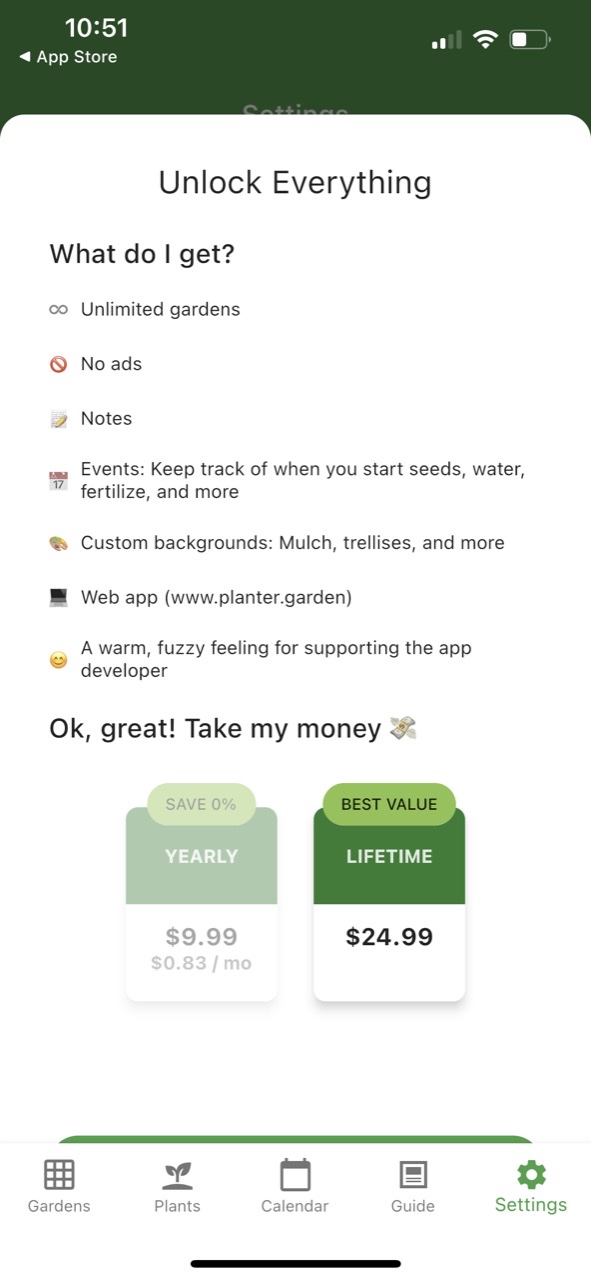Planter: Garden Planner